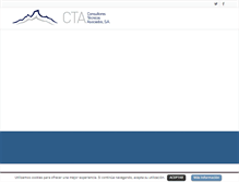 Tablet Screenshot of cta-consultores.com